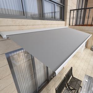 Auvent de <span class=keywords><strong>porte</strong></span> d'entrée extensible préfabriqué conceptions d'auvent de porche modernes auvent de fenêtre <span class=keywords><strong>intérieure</strong></span> stores de conteneur tente Vordach pliante - Product Image 2