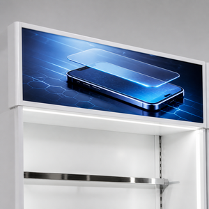 Vitrine Murale de Gros pour Téléphones <span class=keywords><strong>d</strong></span>'<span class=keywords><strong>Occasion</strong></span>, Films de Protection <span class=keywords><strong>d</strong></span>'Écran, Verre Trempé, Accessoires de Magasin, Présentoir de Téléphones - Product Image 2