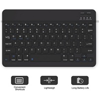 Penutup Logo bahasa kustom nirkabel menghapus Keyboard Tablet untuk Samsung Galaxy Tab S9 FE 10.9 2023 SM-X510 casing Keyboard SM-X516