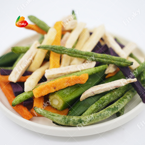 Groentefruit Snack Fruit-En Groentesnacks Vacuüm Gefrituurde Fruitchips Fruitgroentesnacks - Product Image 6