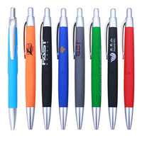 Bolígrafo Promocional al por Mayor con Logotipo Personalizado OEM, Plástico ABS/PP/MBS, Tinta Azul/Negra, Ancho de Escritura de 1.0 mm, Color Personalizado, Buena Calidad