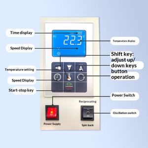 معدات تسخين مخبرية، حاضنة هزازة ذات درجة حرارة ثابتة، هزاز صغير للطاولة طراز SHA-B، صنع في الصين - Product Image 5