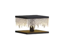 Lampes solaires néon pour clôture, terrasse, jardin, blanc chaud/froid, IP65, CRI90, acier inoxydable, acrylique, angle de faisceau 360°