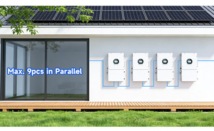 อินเวอร์เตอร์พลังงานแสงอาทิตย์แบบไฮบริด Grandtech 120V ระบบแยกเฟส 15KW 16KW 18kw 18KVA รองรับระบบกริด 240V คลื่นไซน์บริสุทธิ์ 48V AC MPPT สำหรับใช้ในบ้าน - Product Image 2