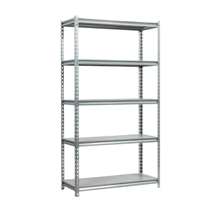 5 Layer Steel Warehouse Rack Adjustable Shelving Galvanized Surface 1.2 Cm Thickness Screw Assembly Main Frame - Product Image 1