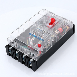 Dz15le Molded Case Circuit Breaker 100A 4P 380V <b>Motor</b> Protection With Overload Short Circuit And Overvoltage Protection - Product Image 2