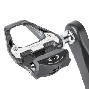 Pédale de vélo autobloquante avec cales en nylon couleur carbone, roulements étanches en Cr-Mo, pièces de pédale gratuites pour <span class=keywords><strong>le</strong></span> cyclisme sur route - Product Image 1