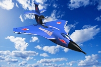 Avion de chasse télécommandé en mousse EPP étanche 2,4 GHz, modèle réduit RTF pour débutants