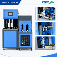 Nouvelle machine de soufflage par injection semi-automatique pour bouteilles d'eau potable en plastique PET/PP 380V