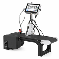 Imprimante jet d'encre haute résolution polyvalente Codpad, machine de codage de date à jet d'encre de qualité industrielle pour la traçabilité des batteries industrielles