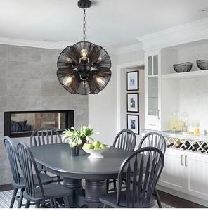 Lustre en rotin tissé à <span class=keywords><strong>la</strong></span> main <span class=keywords><strong>de</strong></span> Style Art américain rétro simple pour restaurant <span class=keywords><strong>chambre</strong></span> <span class=keywords><strong>d</strong></span>'<span class=keywords><strong>hôtes</strong></span> B & B hôtel <span class=keywords><strong>chambre</strong></span> rectangle forme moyenne - Product Image 5