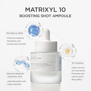 Siero Coreano Matrixyl 10% Boosting Shot Ampoule 30ml con Acido Ialuronico per il Viso Femminile Anti-Età - Product Image 2