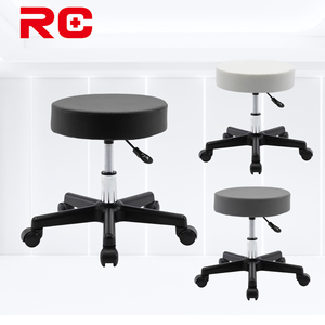 Fabriqué en Chine, tabouret de laboratoire réglable, chaise de médecin, chaise de salon médical, mobilier antistatique, chaise d'hôpital en PU avec roulettes - Product Image 2