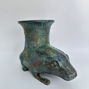 Marquis Jin's Rabbit Zun Artefactos de bronce sobresalientes Dinastía Zhou occidental Artesanía de metal de alta calidad Utilizado <span class=keywords><strong>Nobles</strong></span> de alto rango - Product Image 2