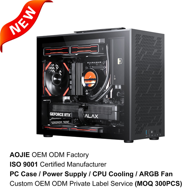 OEM Micro Atx PC Case Portable Compact SFF Pc Chassis Desktop Mid Tower Boitier Pc Gaming Computer Gabinete Pc Case with Handle
