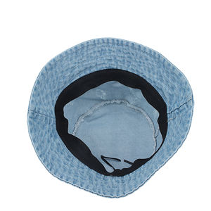 Tùy Chỉnh Mùa Hè Bảo Vệ Phụ Nữ Người Đàn Ông Denim Xô Hat - Product Image 5