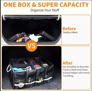 Organizador de Maletero de Coche de Lujo Personalizado, Cajas de Almacenamiento Multiusos para SUV y Camionetas, para Viajes y Picnics - Product Image 6