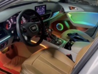 Kit de mise à niveau d'éclairage ambiant LED de vente chaude C7 pour 2012-2018 Audi A6 Auto accessoires de lumière environnementale intérieure