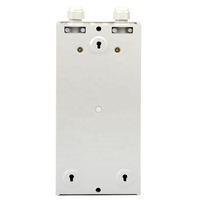TC-F313 ABS Plastic 12 Fibers Splice OTB Box 2 in 6 Out PLC Splitter SC/UPC Singlemode Fiber Optic Distribution Box
