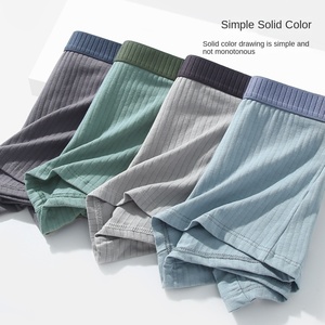 Intimo Maschile in Cotone, Slip Antibatterici per <span class=keywords><strong>Uomo</strong></span>, <span class=keywords><strong>Boxer</strong></span> Sportivi alla Moda e Traspiranti per Ragazzi Adolescenti - Product Image 3