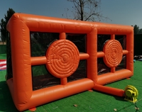 Jeux gonflables de lancer de hache double Carnival, jeux de tir interactifs, lancer de hache double voie pour enfants et adultes