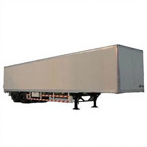 <span class=keywords><strong>Remorque</strong></span> fermée en aluminium pour camion, camion, boîte de cargaison, 40 pieds, 2 axes, avec loquet - Product Image 1