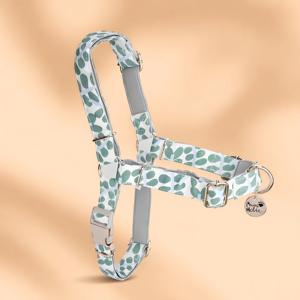 Arnés de Perro de Algodón de Lujo Talla M, Transpirable, Lavable, Personalizado, Ajustable, Duradero, Accesorios de Moda para Mascotas - Product Image 1