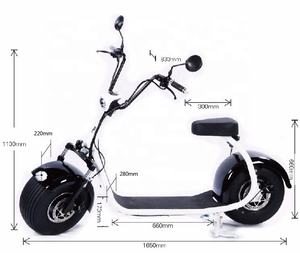 Huina — scooter électrique citycoco, 2019 w, moto électrique populaire, 2000 - Product Image 6
