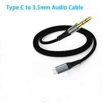 Câble audio USB C vers prise jack 3,5 mm, câble de casque type C vers 3,5 mm, cordon stéréo pour voiture compatible avec iPhone