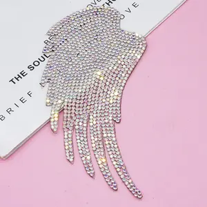 Angel Wings Hot Diamond Creative Self Adhesive Diy Bag Shoes And Hat Decorative Rhinestones