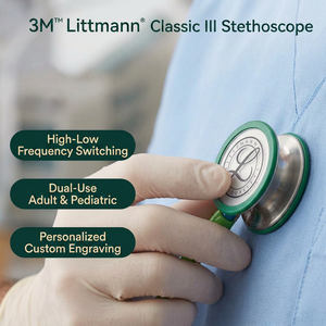 Stéthoscope médical acoustique <span class=keywords><strong>de</strong></span> qualité supérieure, certifié CE, classe I, léger, professionnel, pour médecins, infirmières, personnel <span class=keywords><strong>de</strong></span> santé - Product Image 6