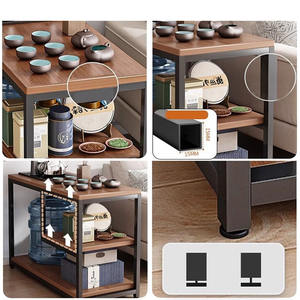 Kantoor Thee Set Organizer Eenvoudige Bank Dressoir Woonkamer Mini Theetafel - Product Image 3