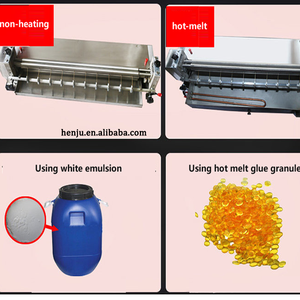 Hot Sales <strong>Table</strong> Top Hot Melt <strong>Pasting</strong> Machine Small Desktop Hotmelt Paper Gluing Machine Hot Melt Glue Machine Price for Sale - Product Image 3