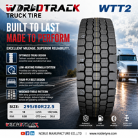 Pneumatico per Camion Worldtrack 295/80R22.5 Nuovo Tubeless per Posizione Sterzante, Radiale, per Autostrada, Lunga Percorrenza, Tutte le Stagioni, Resistente, Direttamente dalla Fabbrica