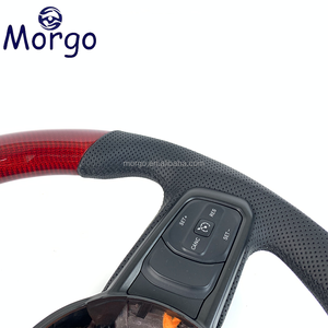 Volante Personalizado de Cuero y Fibra de Carbono para Jeep Grand <span class=keywords><strong>Cherokee</strong></span> <span class=keywords><strong>SRT</strong></span> Wrangler JK JL XJ Gladiator Renegade <span class=keywords><strong>Trackhawk</strong></span> - Product Image 4