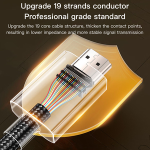 Câble HDMI SAMZHE version 2.1, 8K/60Hz 4K/240Hz, câble de connexion vidéo HD, HDMI 2.0 pour ordinateur portable, décodeur, projecteur TV - Product Image 4