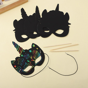 Magic Drawing Paper for Kids, DIY Rainbow Painting Scratch Art School Supplies Paper Crafts, Scratch Painting DIY Art Craft