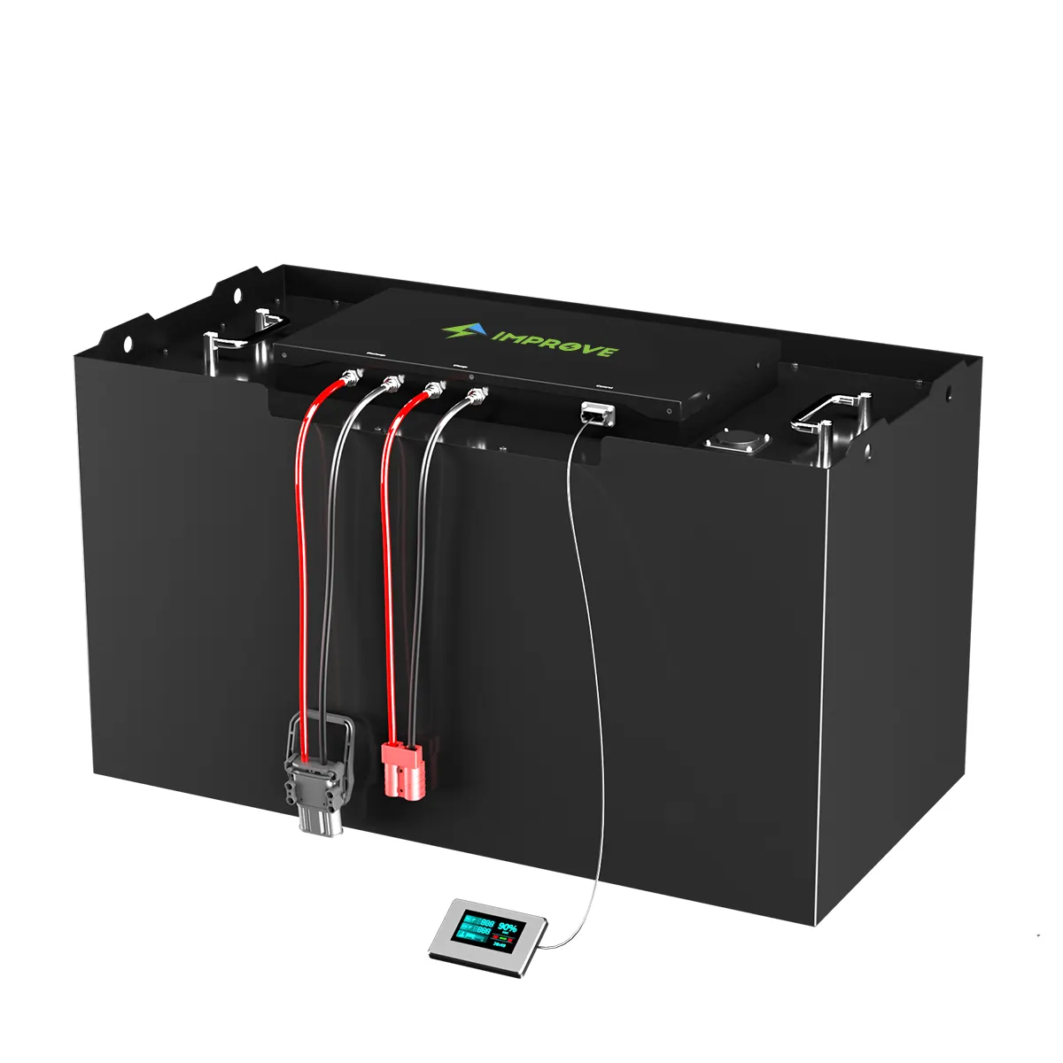 Batterie per carrelli elevatori elettrici al litio per carrelli elevatori industriali per Toyota Hyster Crown usato carrello elevatore impilatore