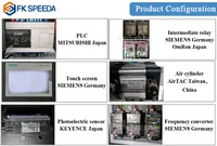 Ligne de production de remplissage, de bouchage et d'étiquetage de bouteilles en verre pour vin, eau et liquides, petit format, prix bas, fournisseur FK-Chine