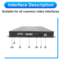 Monitor para Juegos con Pantalla Táctil LED Capacitiva de 19 Pulgadas, Relación de Aspecto 4:3, Interfaz USB, Color Negro, Garantía de 30 Días, Nuevo, Mejor Precio, en Paquete