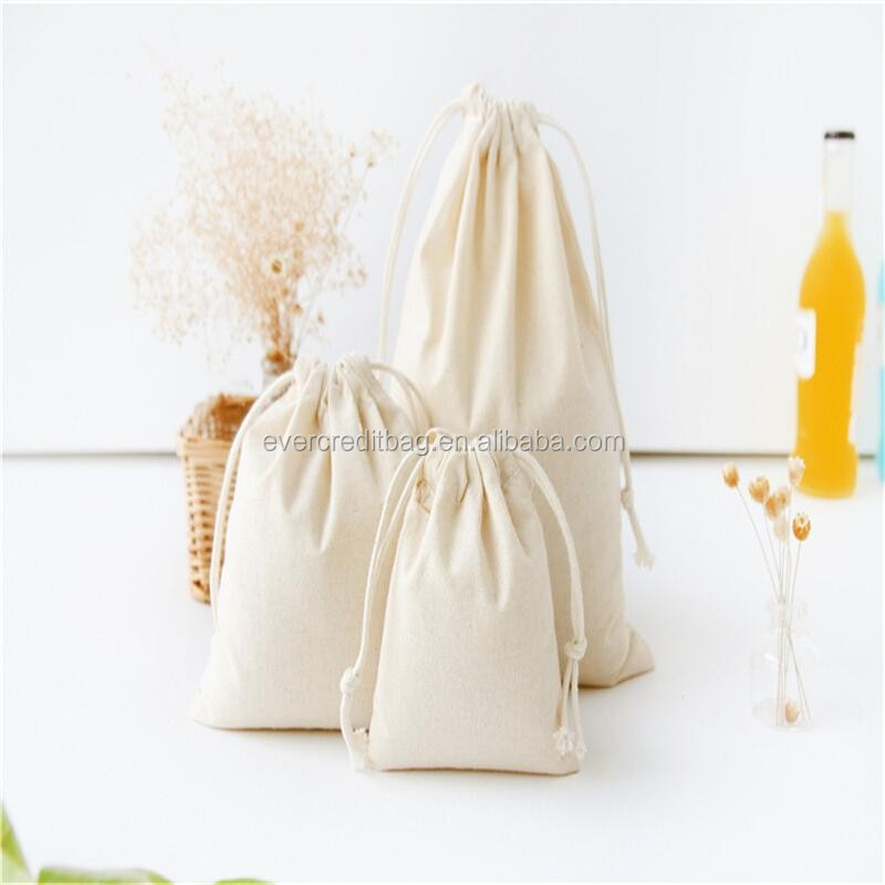 Рождественские подарочные пакеты из органзы на шнурке для вечеринки