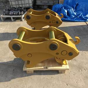 Hydraulik kupplung für Bagger-Schnell kupplung 18-24 Tonnen kompatibler <span class=keywords><strong>Hyundai</strong></span> Doosan Hammer Ripper Bucket - Product Image 1