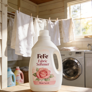 Ammorbidente per Tessuti FeFe Ecologico di Alta Qualità con Fragranza di Rosa Viola, Rimuove l'Elettricità Statica, Detergente Liquido - Product Image 5