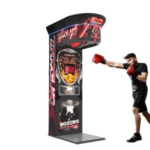 Commercial Boxing Arcade Machine Coin Operated Punching Strength Tester <b>Game</b> Machine for Mall <b>Game</b> Center - Product Image 1