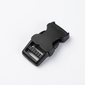 <b>Plastic</b> <b>Sliding</b> Buckle 20mm Black Durable For Bags Accessories - Product Image 1