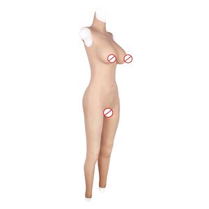 Fábrica Por Atacado Silicone Feminino <span class=keywords><strong>Cyberskin</strong></span> Body Suit Apertado Transgender Buceta Peito Forma Crossdresser - Product Image 2