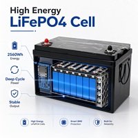 Batterie LiFePO4 12V 200Ah à semi-conducteurs 2,56 kWh, batterie lithium en parallèle avec 600Ah pour camping-car solaire, entrepôt Pologne