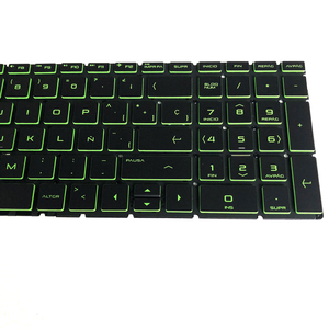 YDH Original Teclado verde retroiluminado SP teclado español para HP Pavilion 15-CR 15-CW 15-DR 15-EC 15-CX 15-DK <span class=keywords><strong>Laptop</strong></span> - Product Image 5