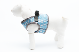 Sublimação rosa personalizada ajustável Pet Dog <span class=keywords><strong>Harness</strong></span> Collar Leash Set novo couro não-pull com logotipo personalizado - Product Image 3