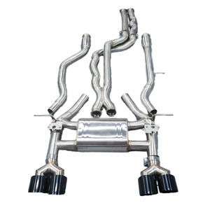 High Performance Cat Back Exhaust Pipes System with Exhaust Muffler & Tips for BMW M3/M4 F80/F82 S55B30 3.0T - Product Image 6